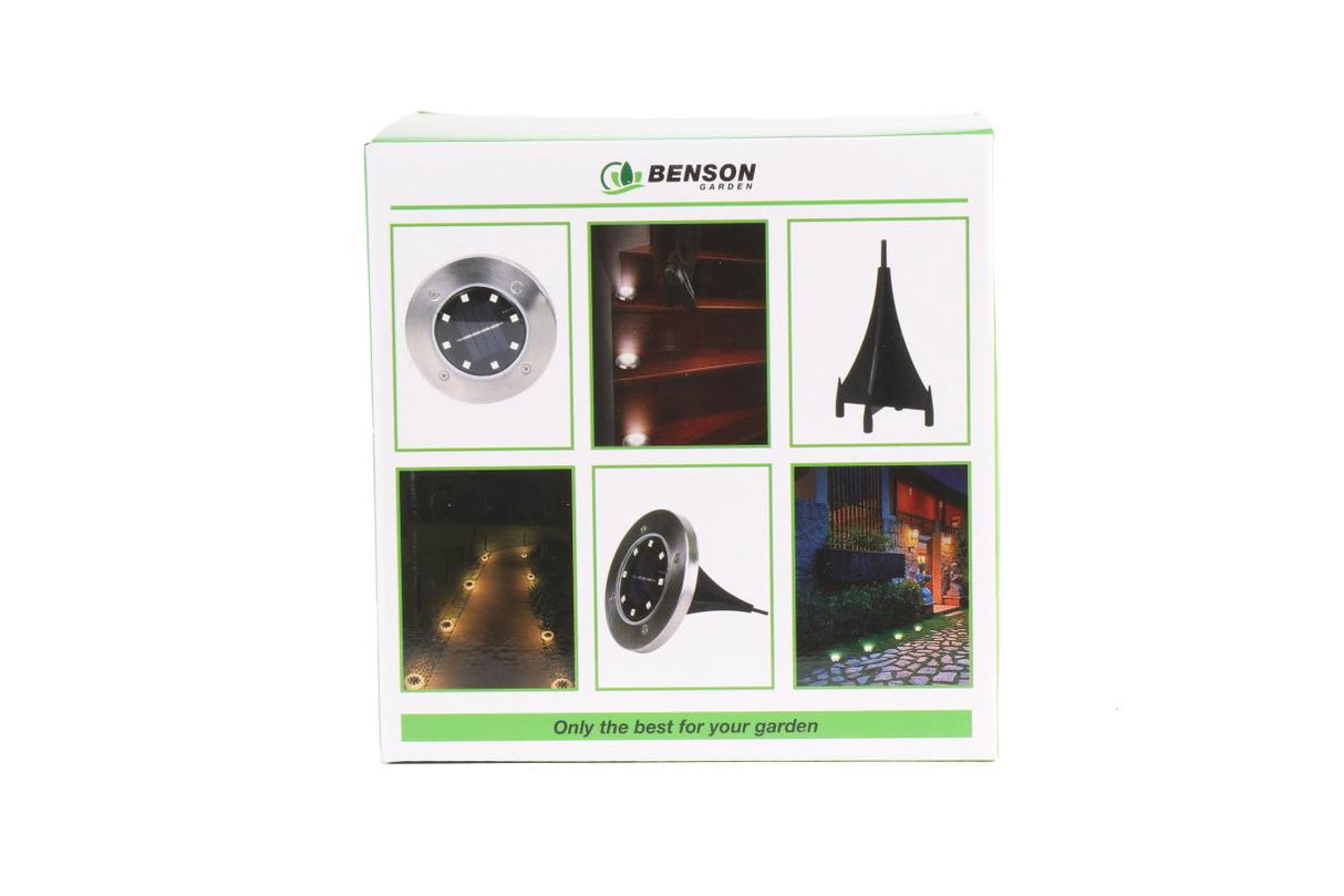 Led spot au sol solar jardin IP44 3 pcs
