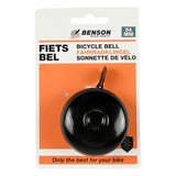 Bicycle bell 54 mm black