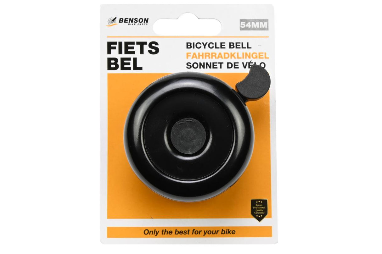 Sonnette de vélo 54 mm noir