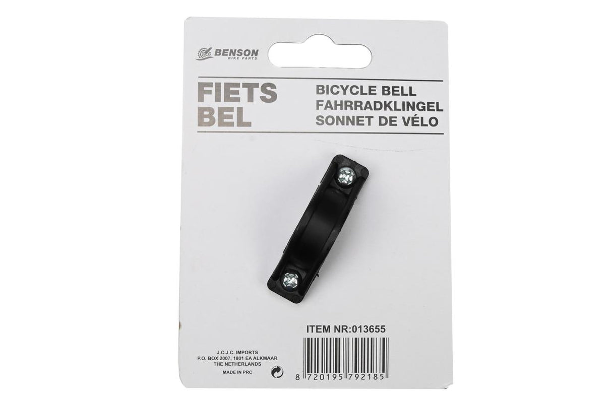 Sonnette de vélo 54 mm noir