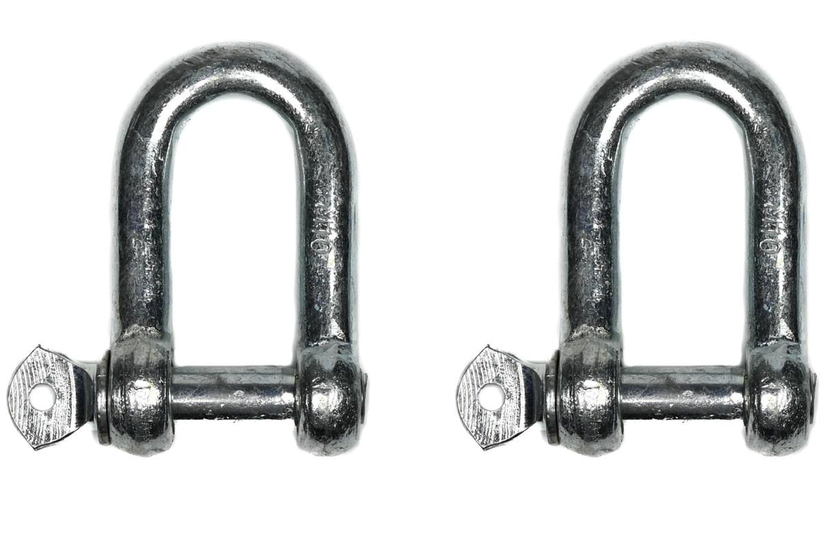 Manille droite 10 mm 2 pcs