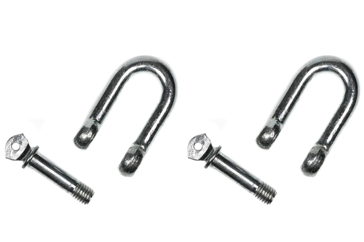 D-shackle 10 mm 2 pcs