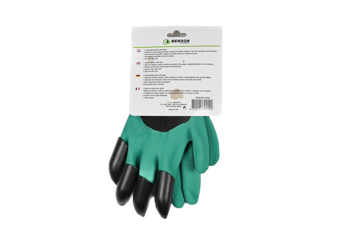 Gartenhandschuhe mit Krallen
