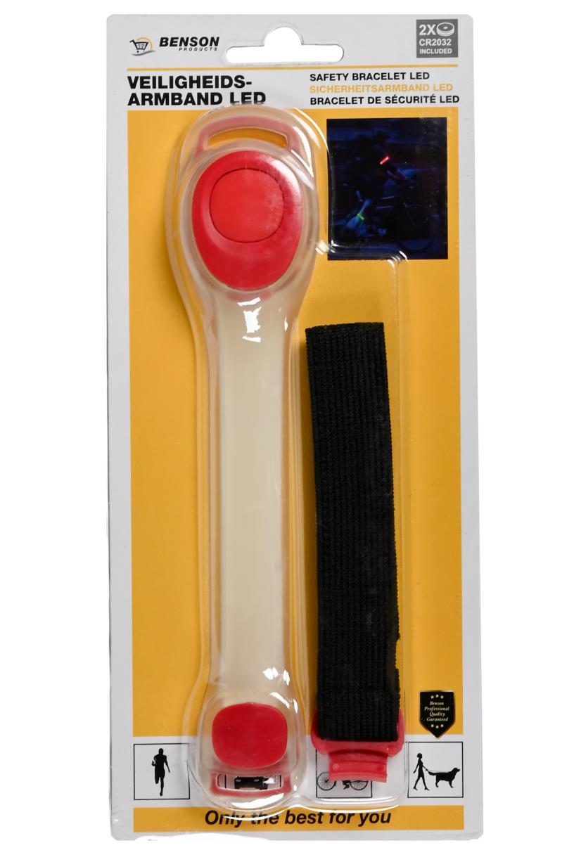Safety bracelet led