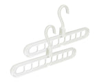 Clothes hangers 9-in-1 white