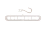 Clothes hangers 9-in-1 white