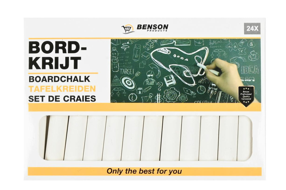 Boardchalk white 24 pcs