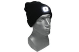 Hat with LED rechargeable display