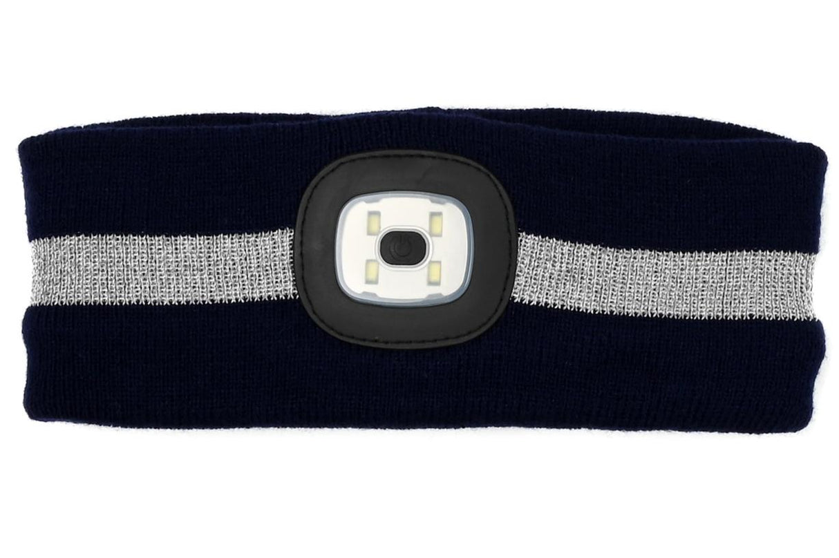 Headband with LED color mix