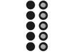 Magnete 30 mm 10-tlg schwarz