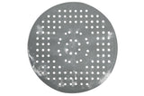 Tapis d'évier PVC rond gris