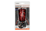 Bicycle rear light laser + LED