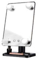 Miroir make-up 4 LED hollywood noir