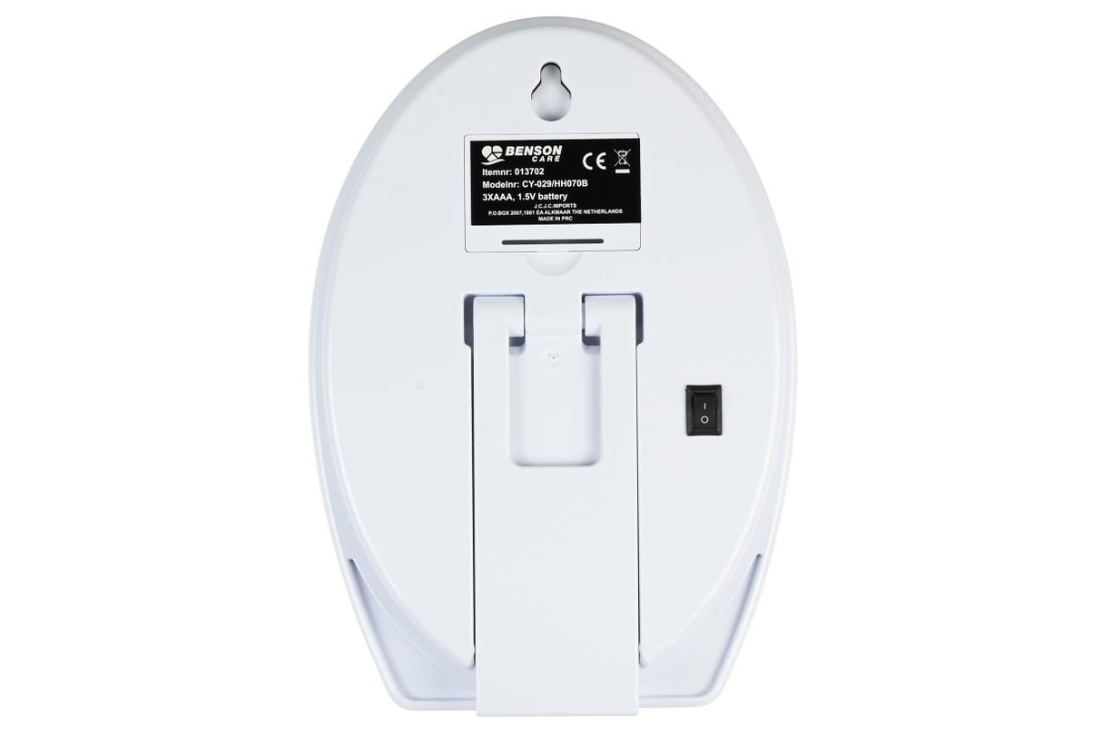 Miroir make-up 8 LED avec miroir grossissant blanc