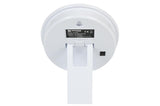 Miroir make-up 8 LED avec miroir grossissant blanc