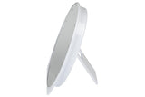 Miroir make-up 8 LED avec miroir grossissant blanc