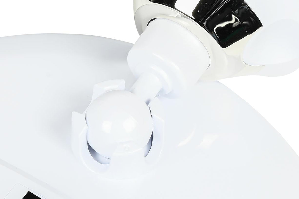 Miroir make-up 21 LED avec aspiration blanc