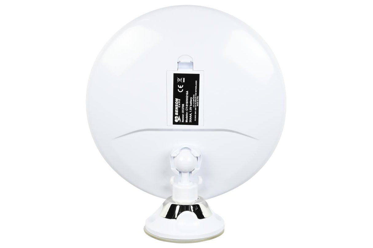 Miroir make-up 21 LED avec aspiration blanc