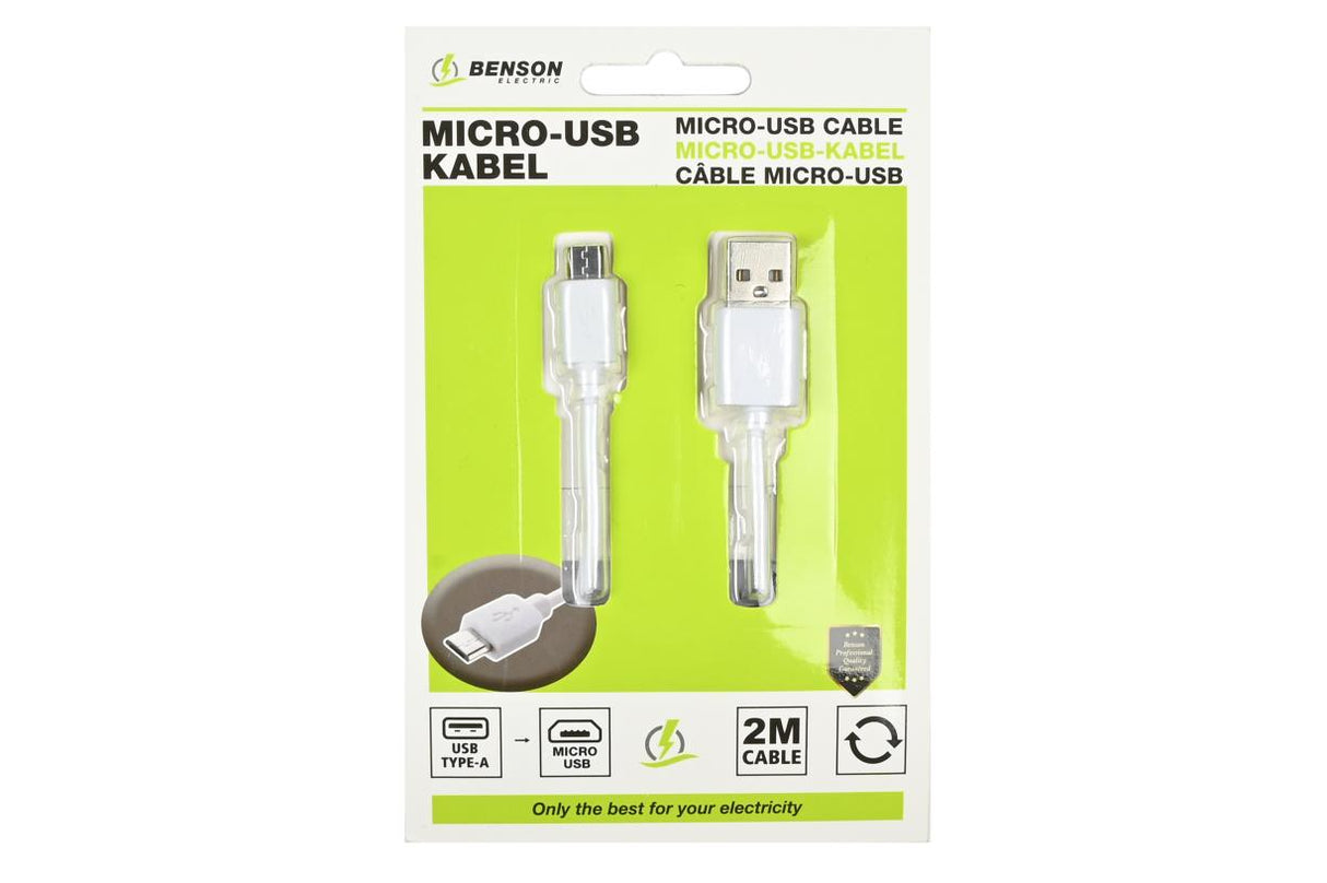 USB-Kabel Micro USB 2 m