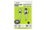 USB-Kabel Micro USB 2 m Nylon