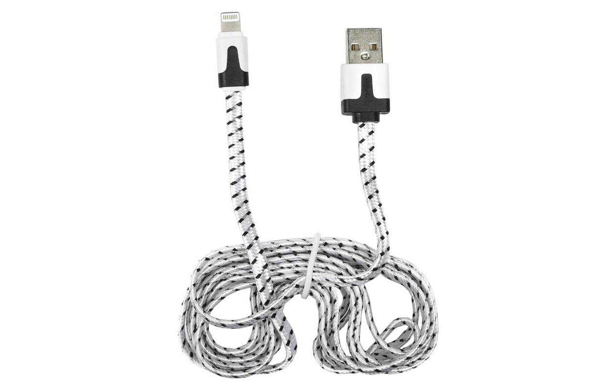 USB-Kabel Lightning 2 m Nylon