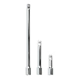 Socket wrench extension 3 pcs 1/2" x 3" 5" 10"