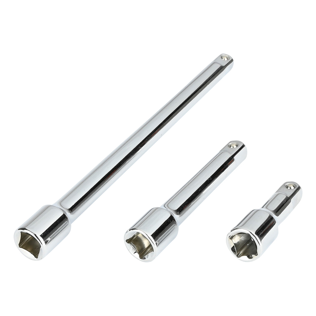 Socket wrench extension 3 pcs 1/2" x 3" 5" 10"