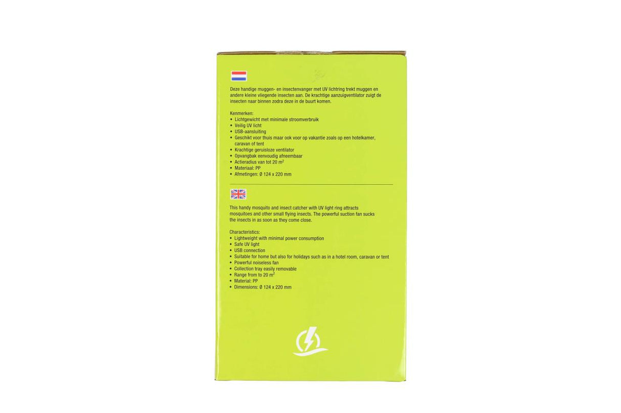 Mosquito / insect catcher 1.2W UV lamp