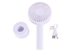 Ventilator hand + houder oplaadbaar
