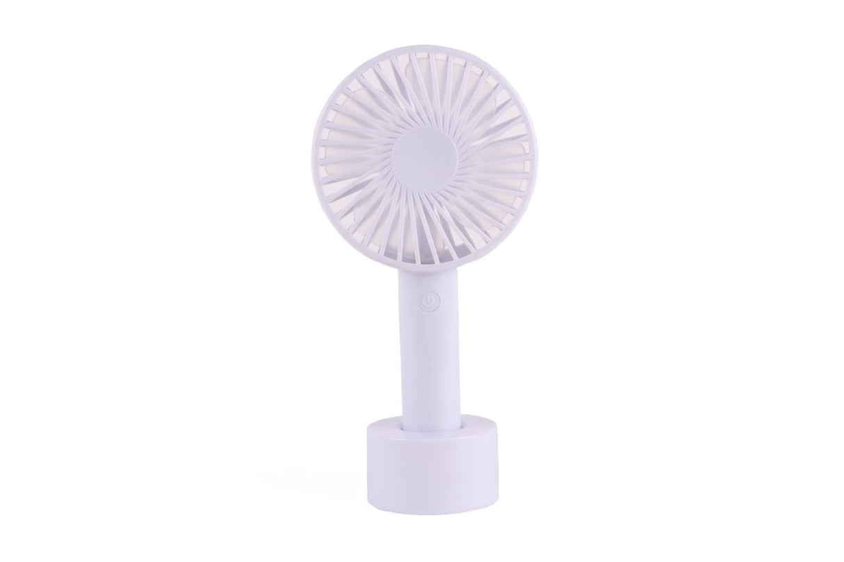 Ventilator hand + houder oplaadbaar