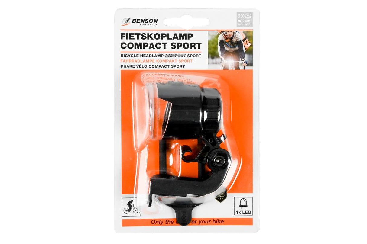 Bicycle headlamp sport compact
