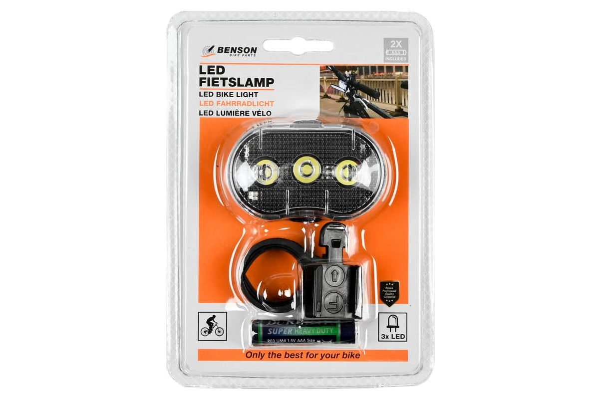 Lumière vélo LED blanc 
