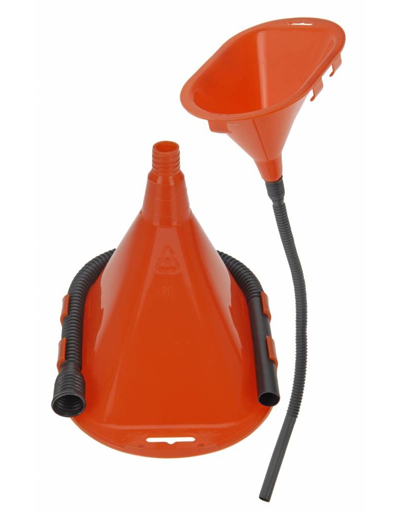 Funnel with detachable hose 20 x 13 cm