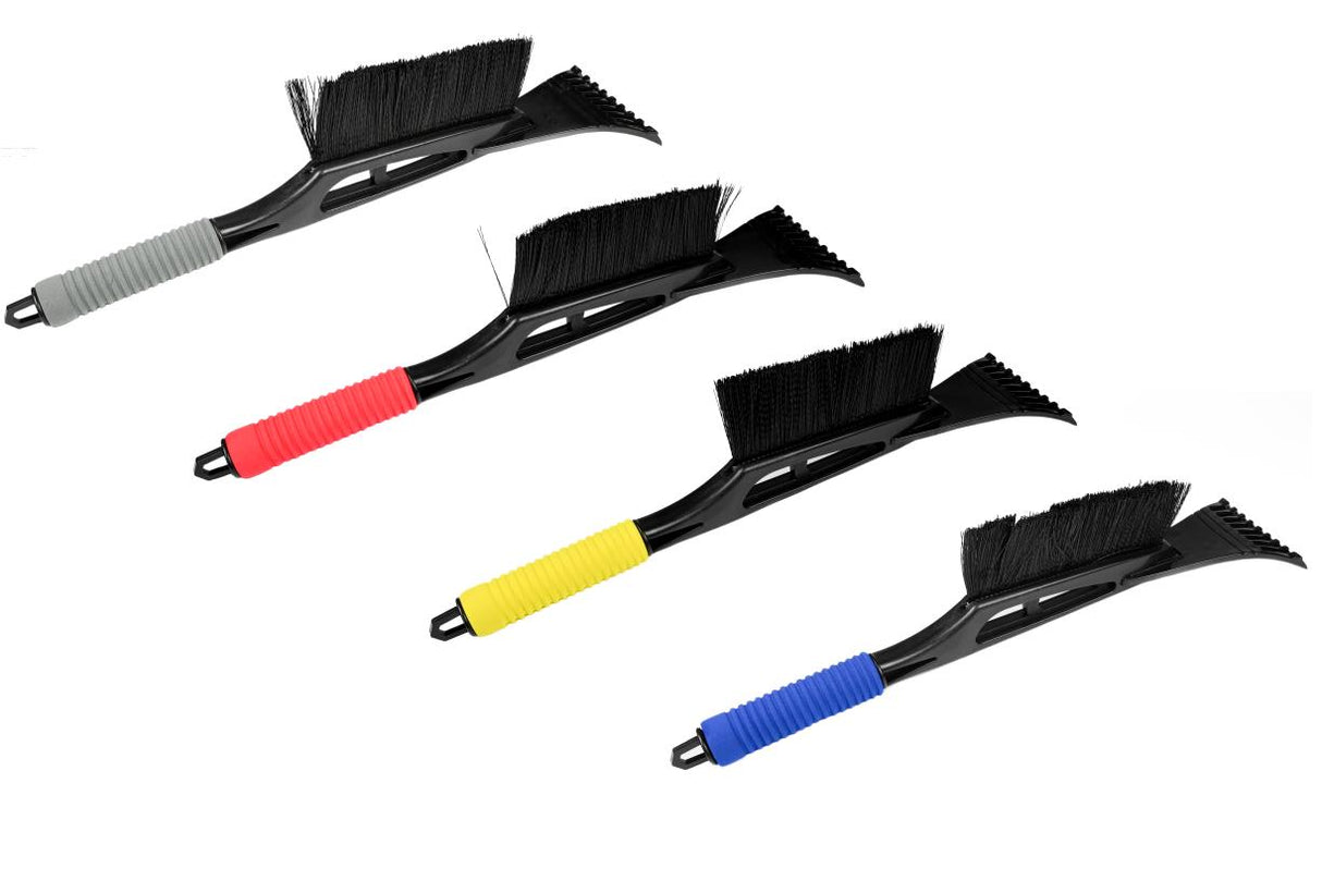 Grattoir à glace + brosse grip souple 45 cm mix