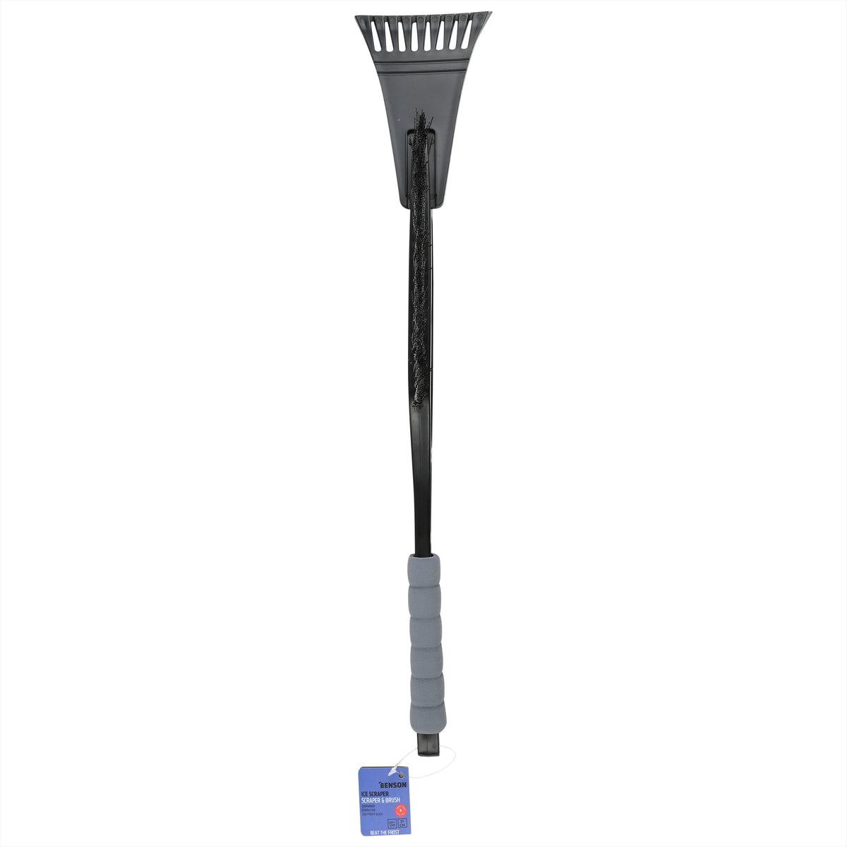 Ice scraper + brush softgrip 45 cm mix