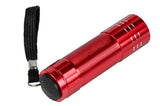Flashlight 9 LED display