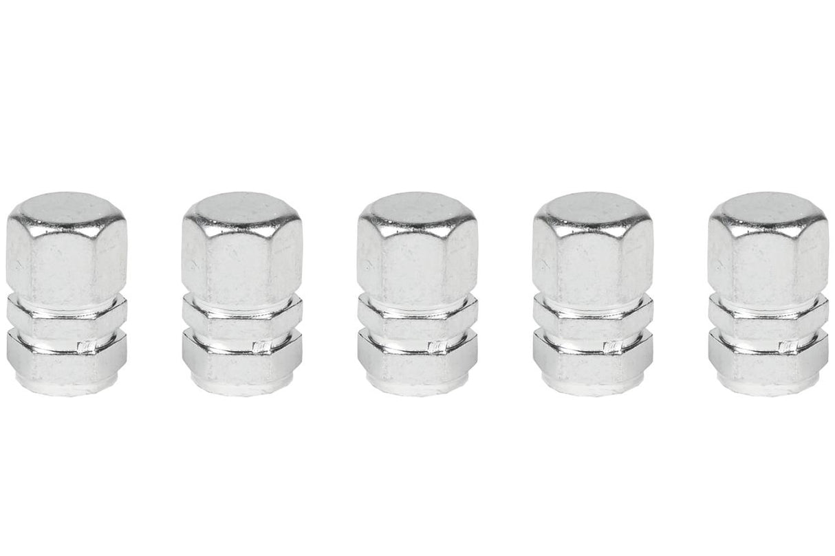 Ventieldoppen 5 dlg aluminium