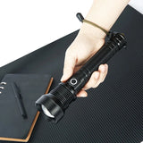 Lampe torche tactique 10W alu 800 lm rechargeable