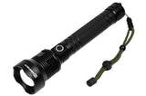 Lampe torche tactique 10W alu 800 lm rechargeable