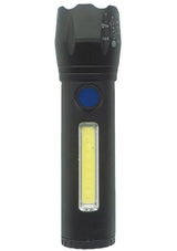 Torch tactical LED + COB rechargeable 116 mm