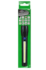 Torch tactical LED + COB rechargeable 166 mm