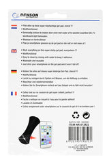 Multifunctionele gel pad sticker zwart mix