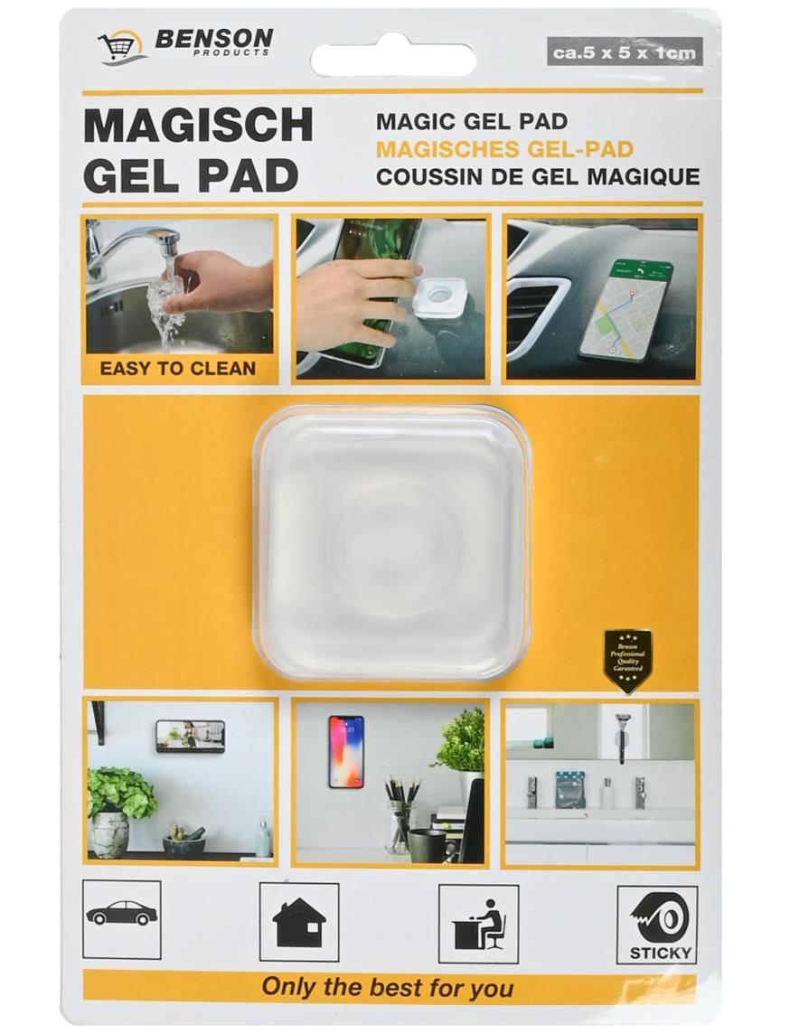 Multifunctional gel pad sticker mix