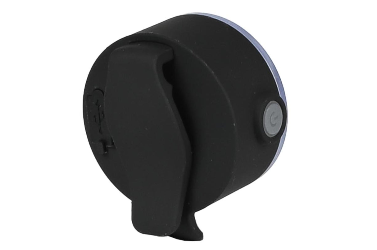 Bike light USB rechargeable white including clip