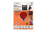 Bike light USB rechargeable red including clip