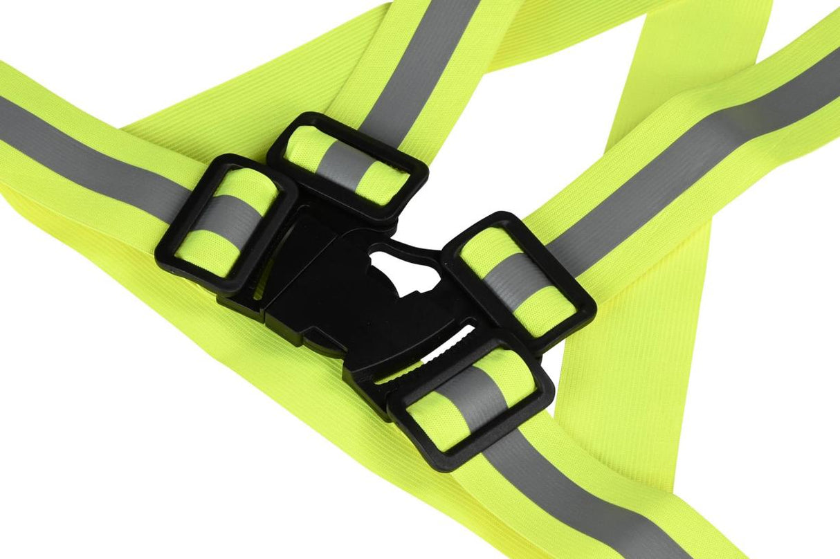 Veste de sécurité running jaune