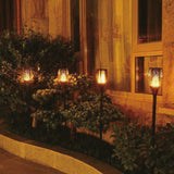 Garden light solar torch 74 cm flame effect 2 pcs