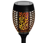 Garden light solar torch 74 cm flame effect 2 pcs