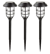 Tuinlamp solar fakkel 43 cm flame effect 3 dlg