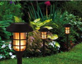 Tuinlamp solar fakkel 43 cm flame effect 3 dlg